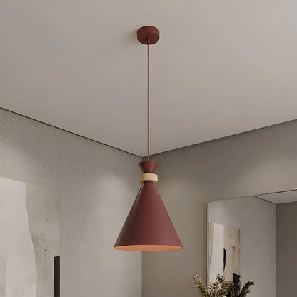 Emibig Zero Pendellampa Ø23 cm, Vinröd
