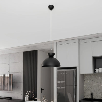 Emibig Lunaro Pendellampa Ø30 cm, Svart