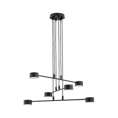 Emibig Modus Pendellampa 6-ljus Ø70 cm, Svart