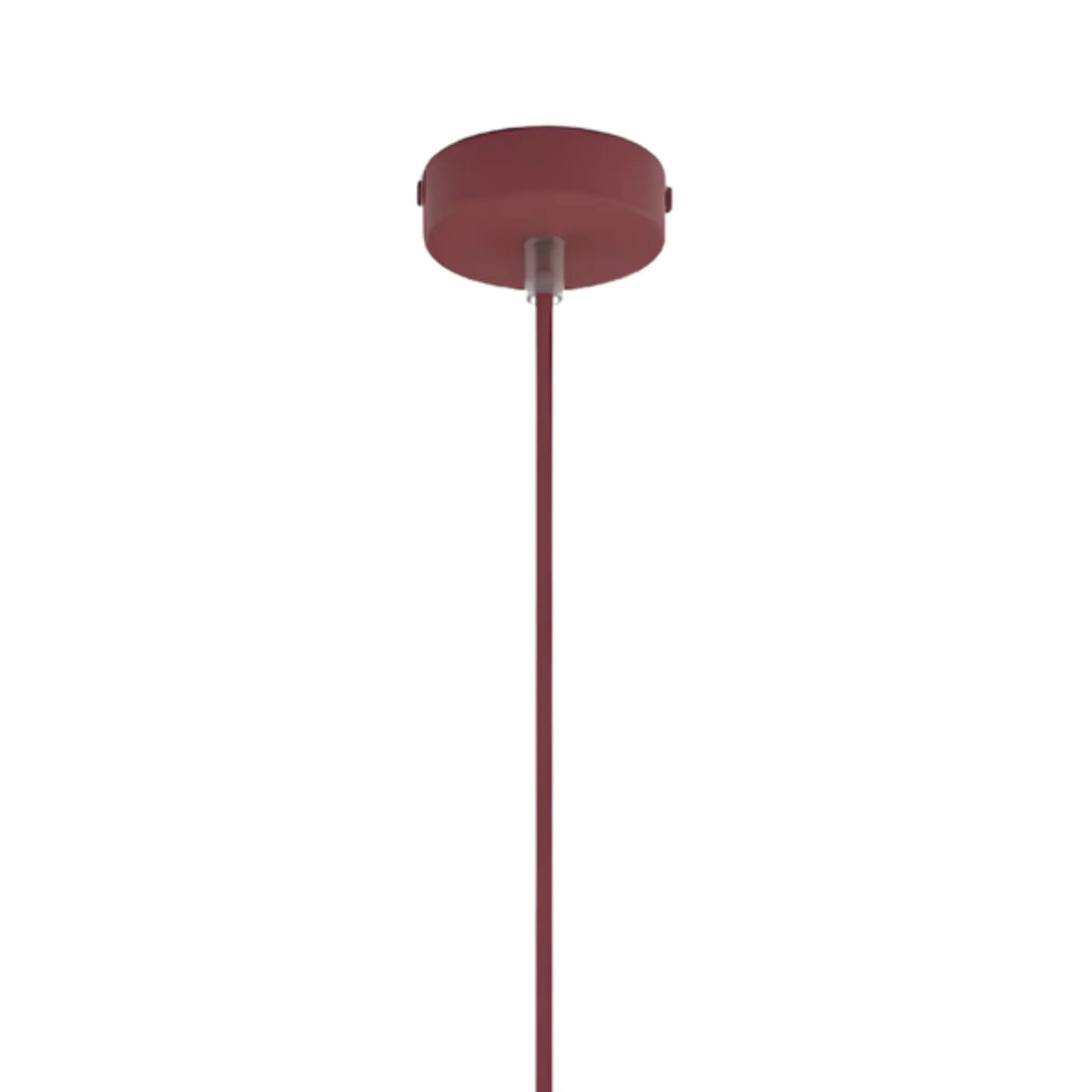 Emibig Zero Pendellampa Ø23 cm, Vinröd
