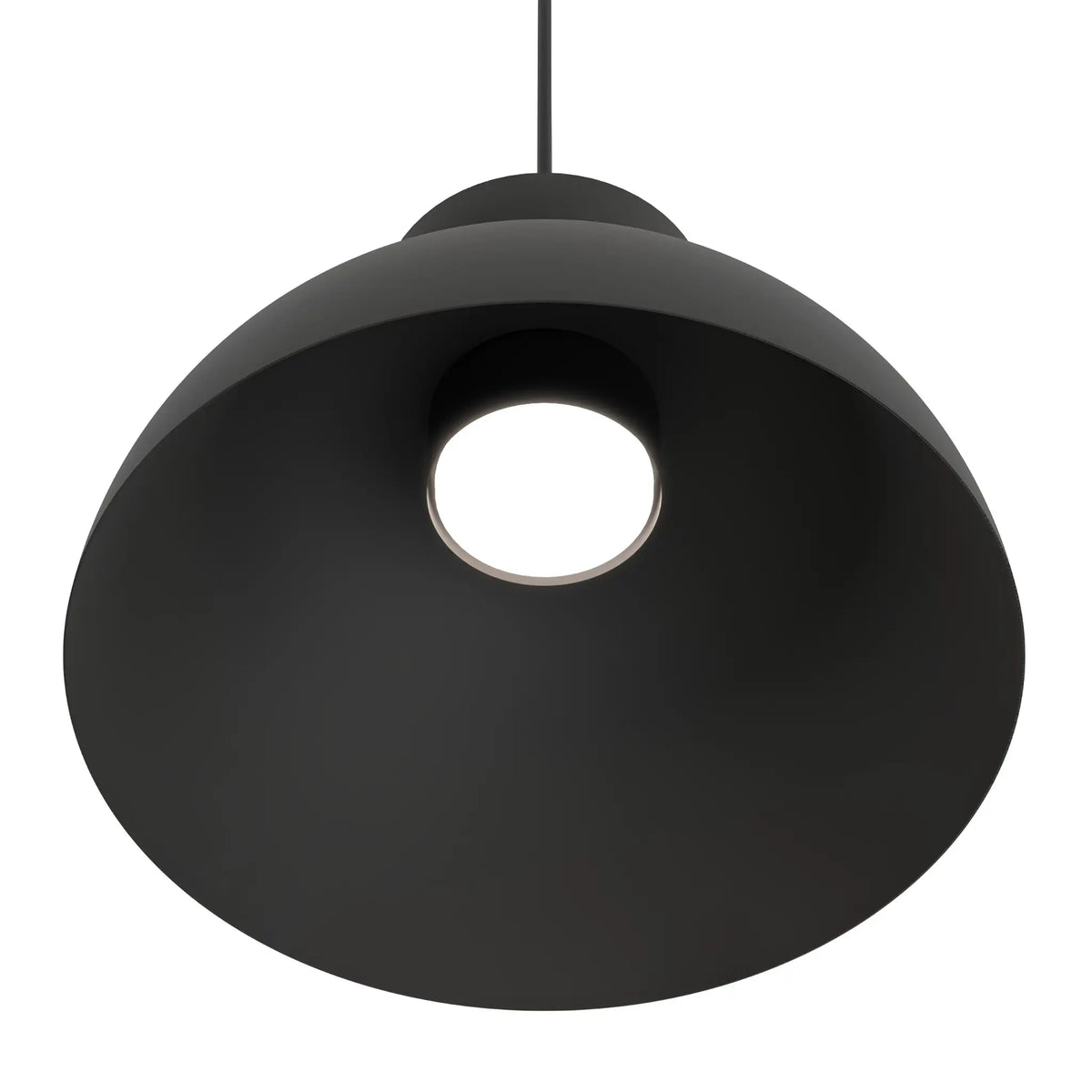 Emibig Lunaro Pendellampa Ø30 cm, Svart