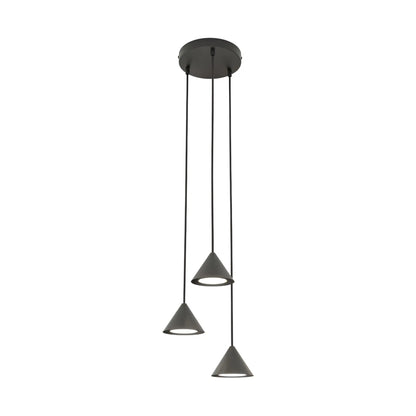Emibig Elit Pendellampa 3-ljus Ø20 cm, Svart