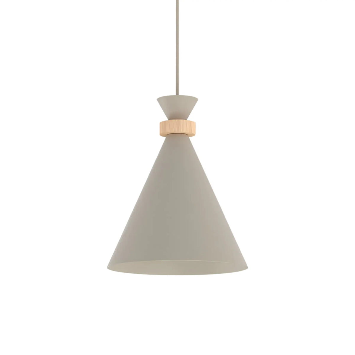 Emibig Zero Pendellampa Ø23 cm, Beige