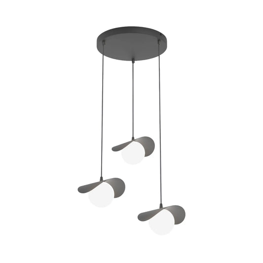 Emibig Ritual Pendellampa 3-ljus Ø40 cm, Svart