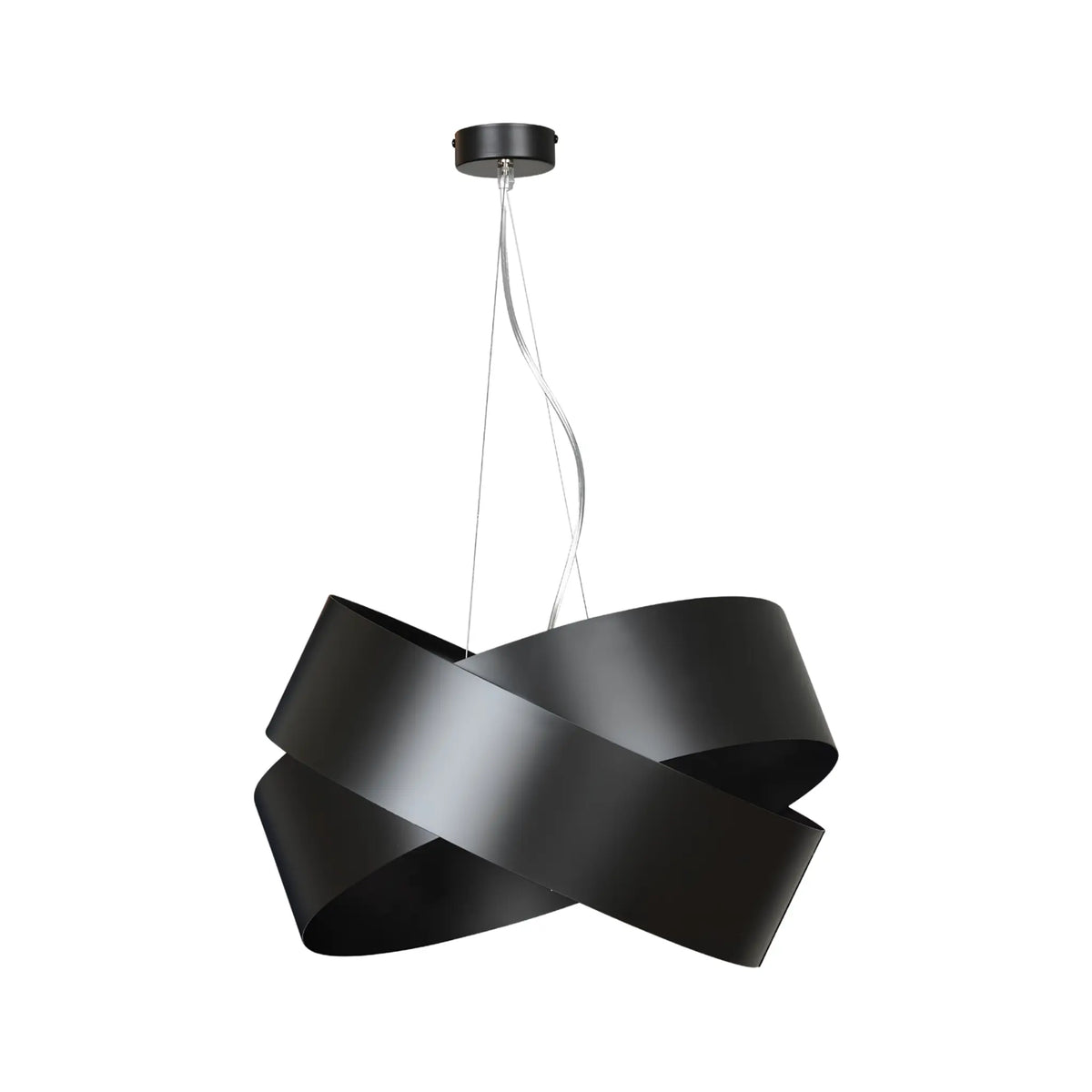 Emibig Vieno Pendellampa 2-ljus Ø50 cm, Svart