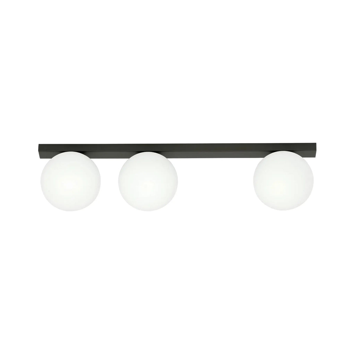 Emibig Fit Taklampa 3-ljus 70x14 cm, Svart