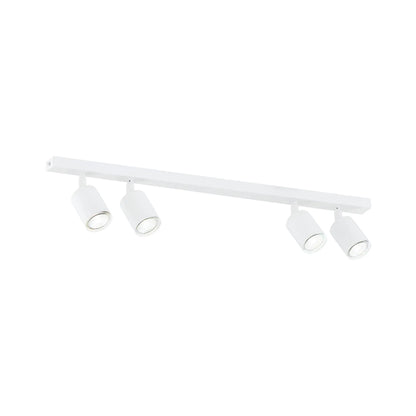Emibig Flash Taklampa 4-ljus 70x4 cm, Vit