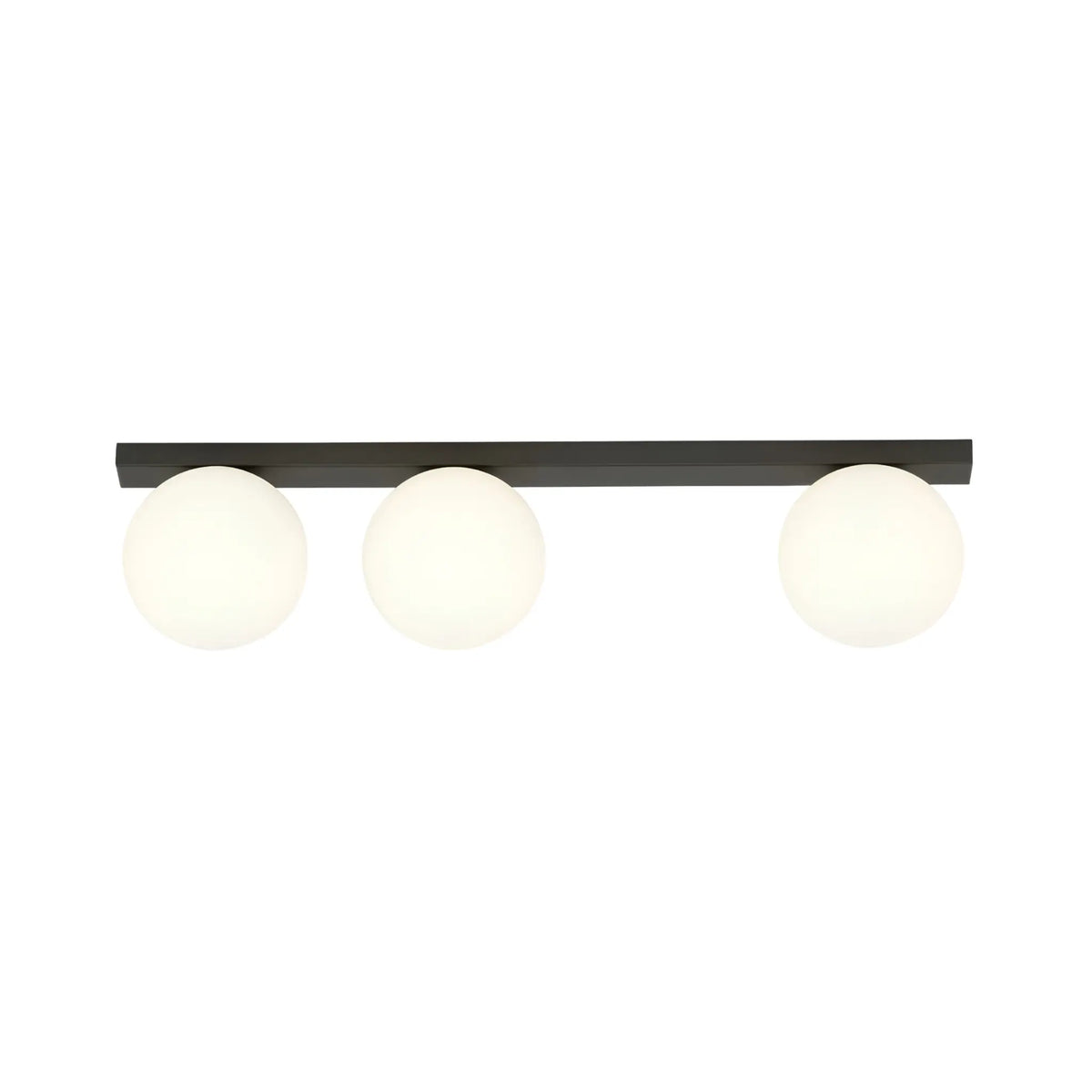 Emibig Fit Taklampa 3-ljus 70x14 cm, Svart
