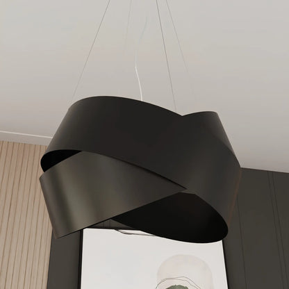 Emibig Vieno Pendellampa 2-ljus Ø50 cm, Svart