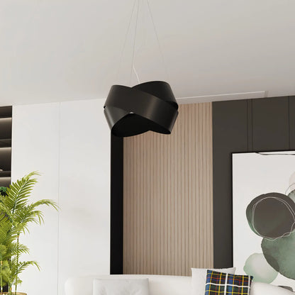 Emibig Vieno Pendellampa 2-ljus Ø50 cm, Svart