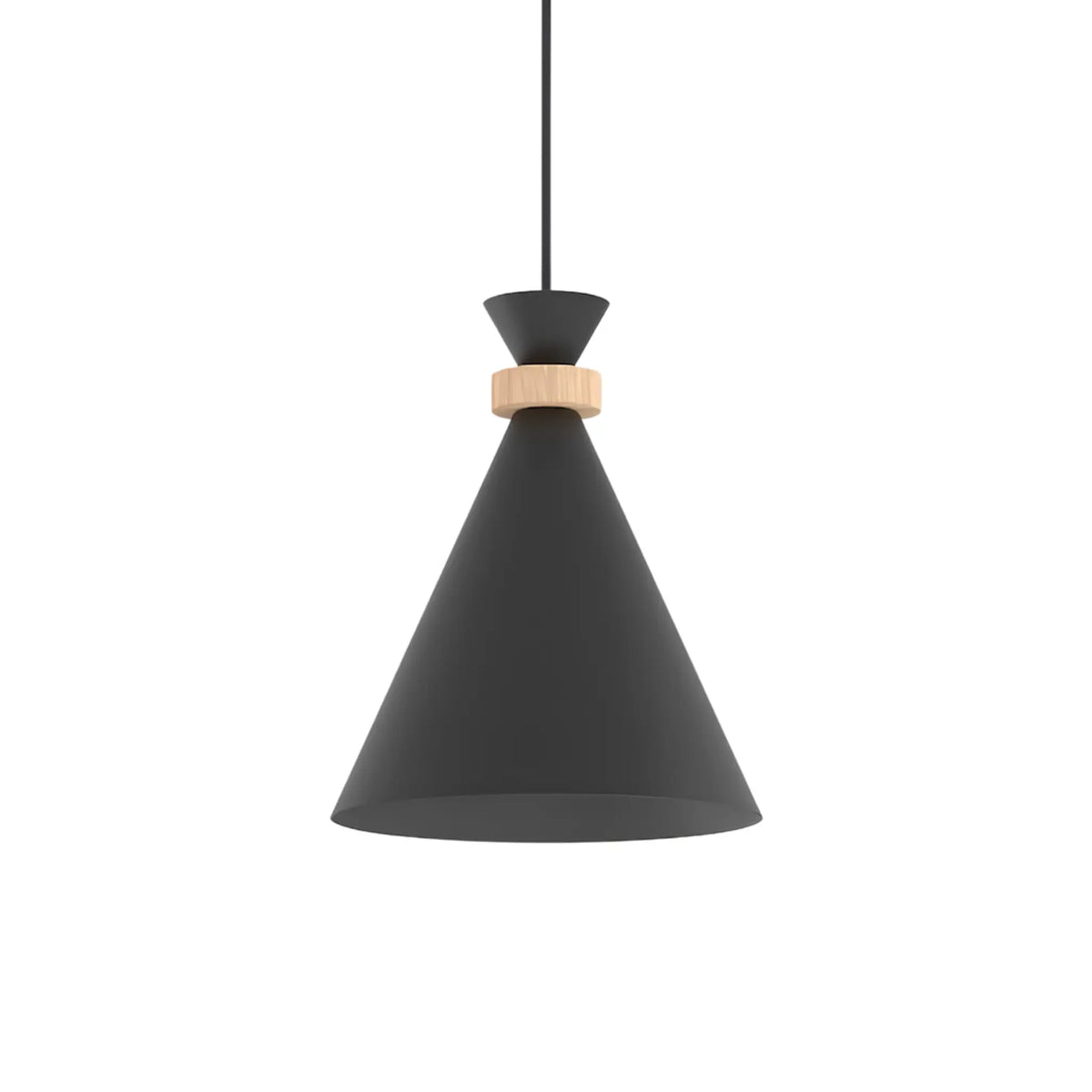 Emibig Zero Pendellampa Ø23 cm, Svart