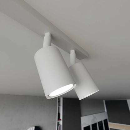 Emibig Flash Taklampa 4-ljus 70x4 cm, Vit