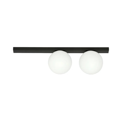 Emibig Fit Taklampa 2-ljus 60x14 cm, Svart
