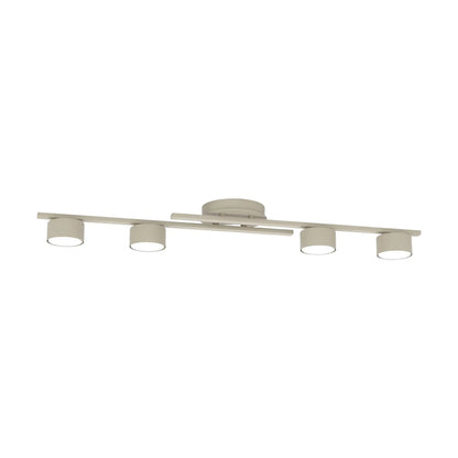 Emibig Fragment Taklampa 4-ljus 87x29 cm, Beige