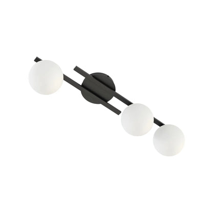 Emibig Kairo Taklampa 3-ljus 74x20 cm, Svart