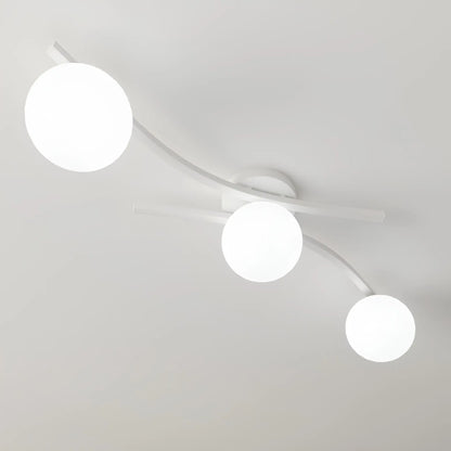 Emibig Opus Taklampa 3-ljus Ø60 cm, Vit