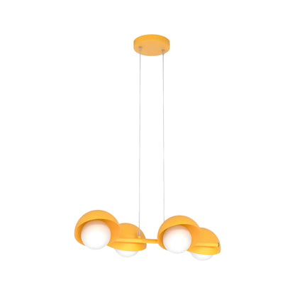Emibig Boom Pendellampa 4-ljus 60x32 cm, Orange
