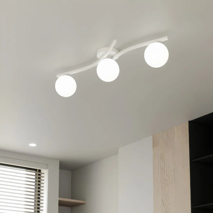 Emibig Opus Taklampa 3-ljus Ø60 cm, Vit
