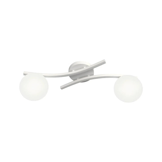 Emibig Opus Taklampa 2-ljus Ø40 cm, Vit