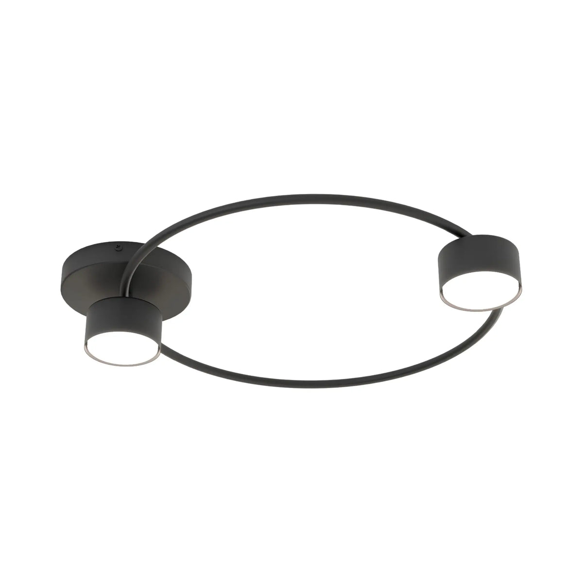 Emibig Lucio Taklampa 2-ljus 48x41 cm, Svart