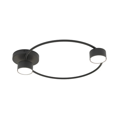 Emibig Lucio Taklampa 2-ljus 48x41 cm, Svart