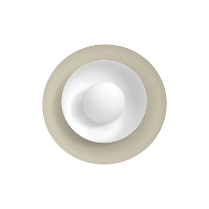 Emibig Poppi Vägglampa 30x30 cm, Beige/Vit