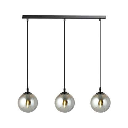 Emibig Cosmo Pendellampa 3-ljus 70x14 cm, Svart