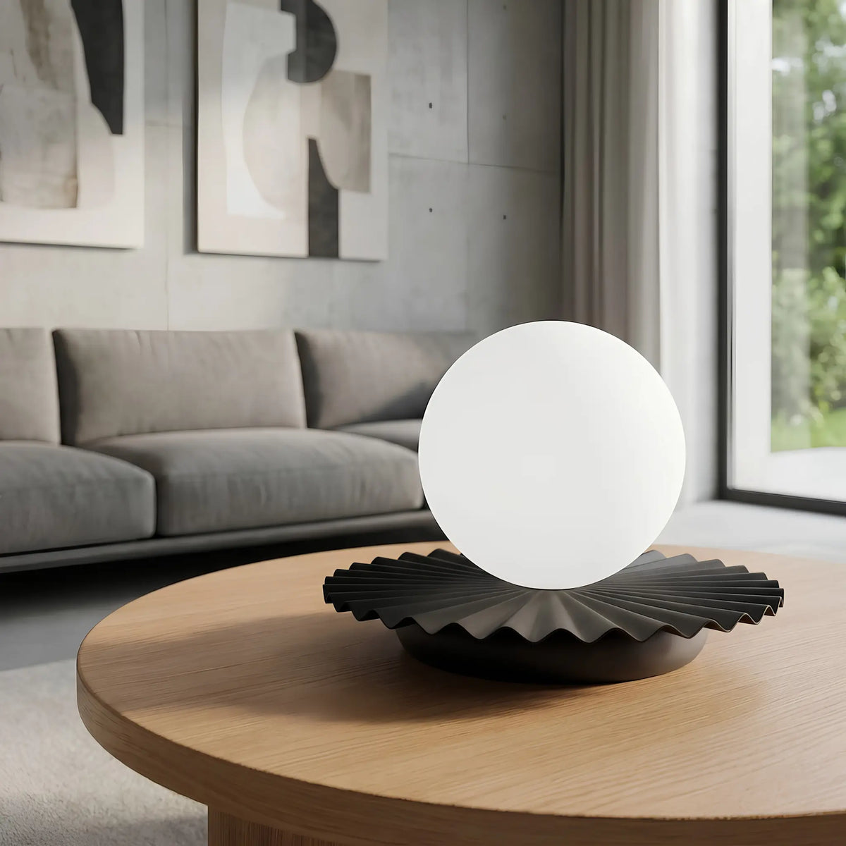 Emibig Umbra Bordslampa 20x13 cm, Svart