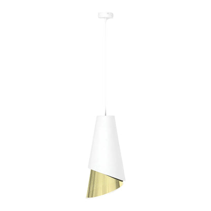 Emibig Moda Pendellampa Ø20 cm, Vit/Guld