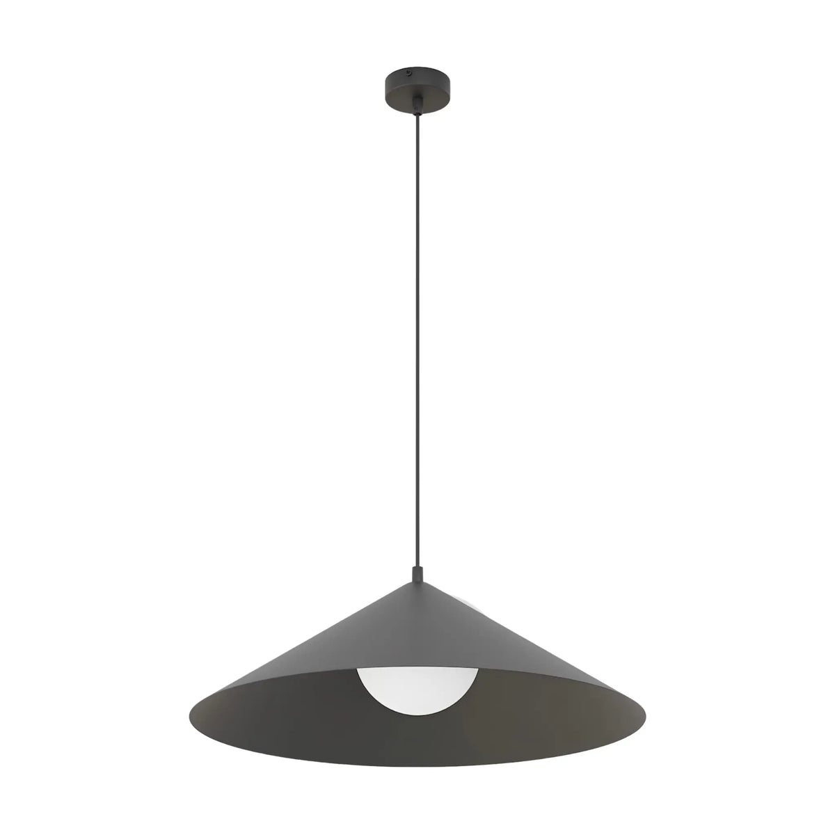 Emibig Mono Pendellampa Ø50 cm, Svart