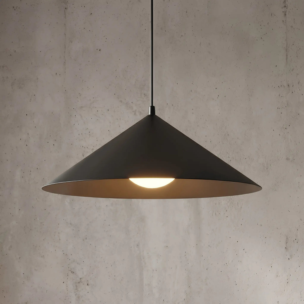 Emibig Mono Pendellampa Ø50 cm, Svart