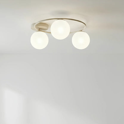 Emibig Sopra Taklampa 3-ljus Ø47 cm, Beige