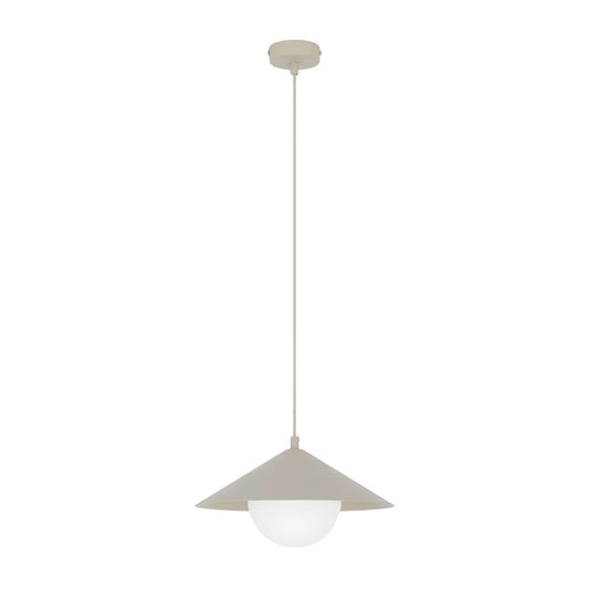 Emibig Mono Pendellampa Ø30 cm, Beige