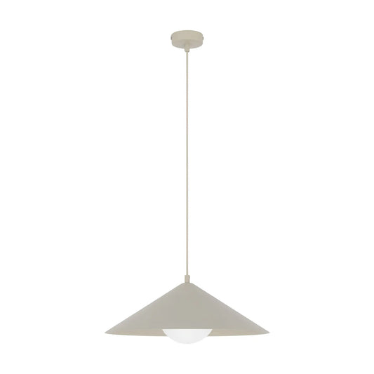 Emibig Mono Pendellampa Ø40 cm, Beige