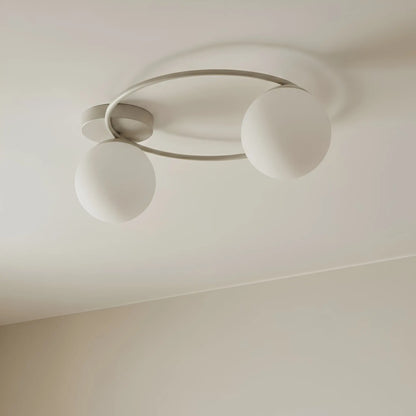 Emibig Sopra Taklampa 2-ljus Ø47 cm, Beige