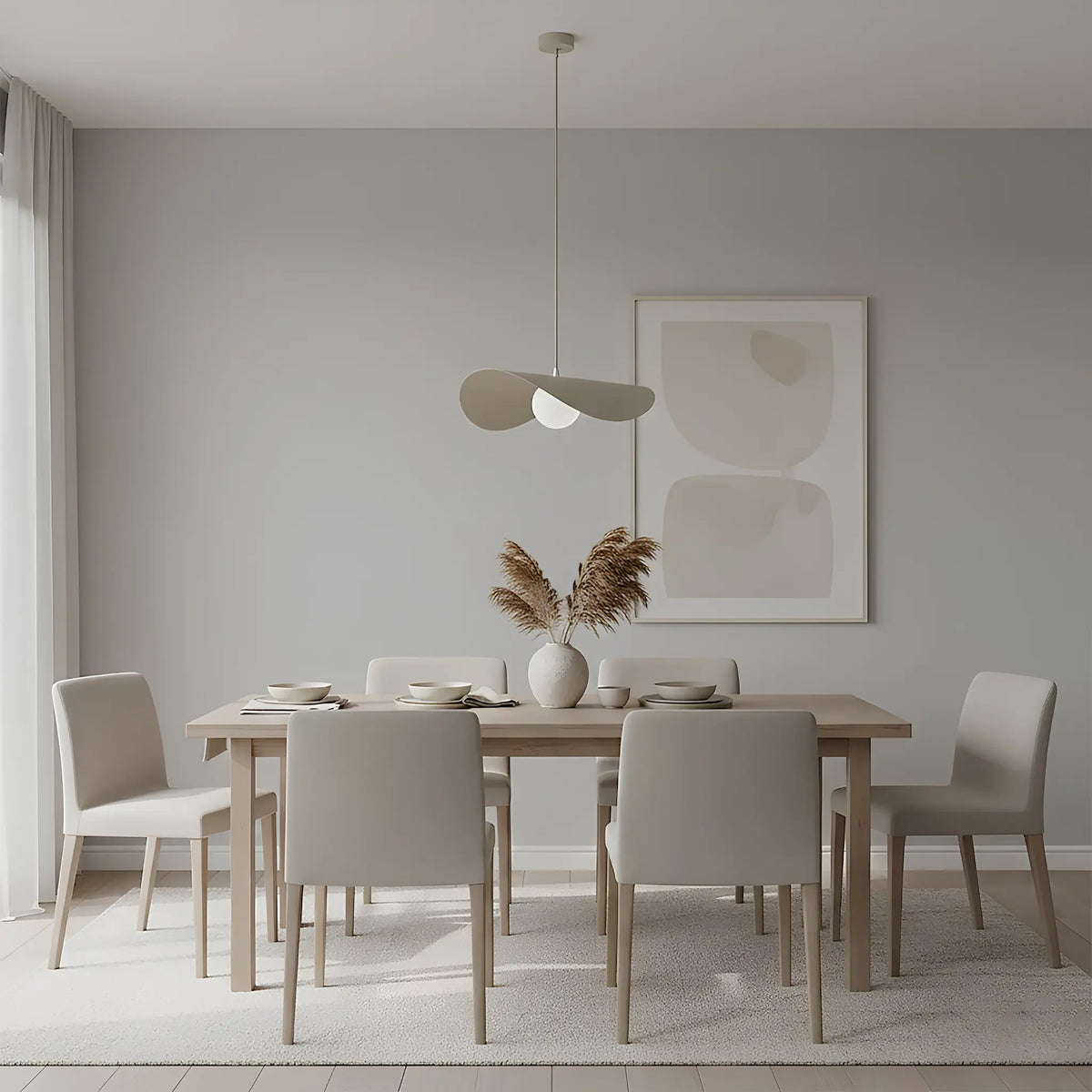 Emibig Ritual Pendellampa Ø40 cm, Beige