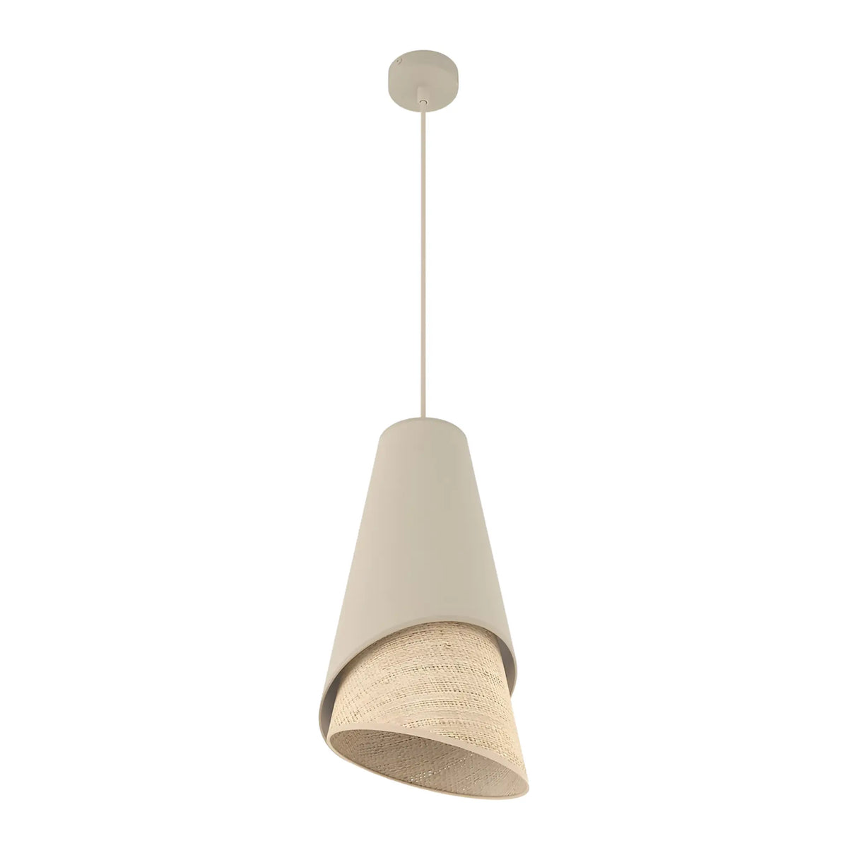 Emibig Moda Pendellampa Ø20 cm, Svart/Rotting