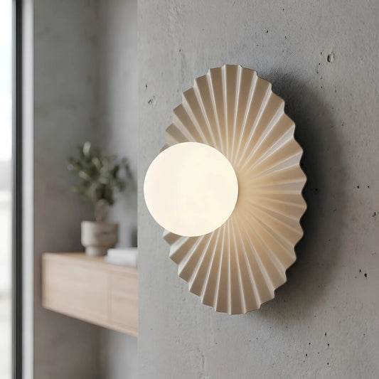 Emibig Umbra Vägglampa 25x25 cm, Beige
