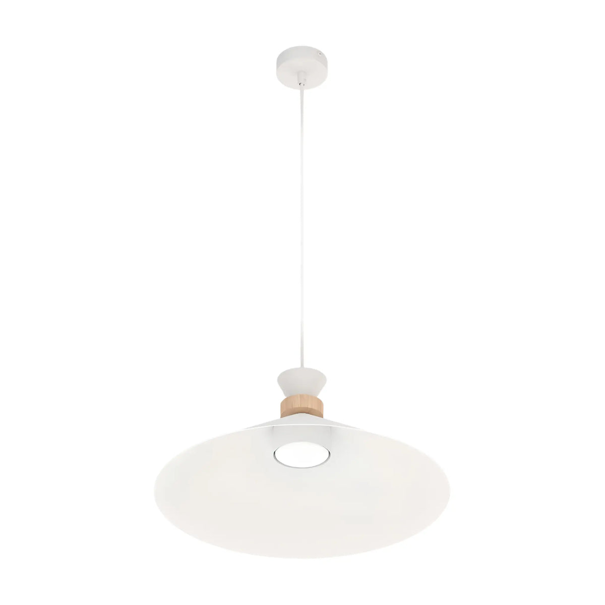 Emibig Olivo Pendellampa Ø40 cm, Vit