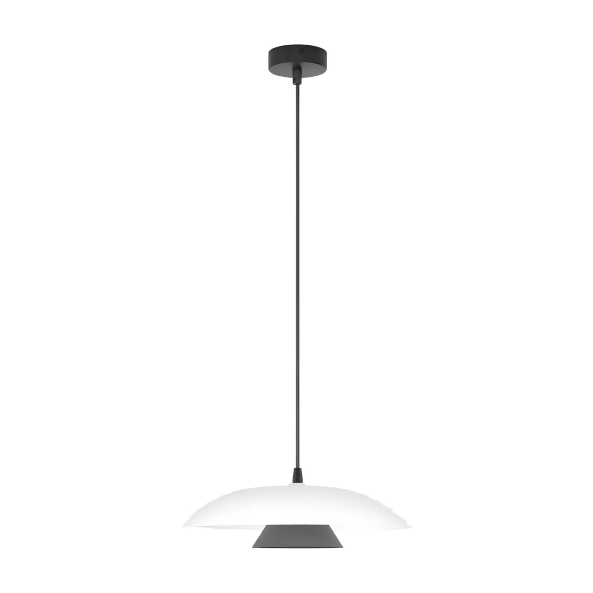 Emibig Babel Pendellampa Ø30 cm, Vit/Svart