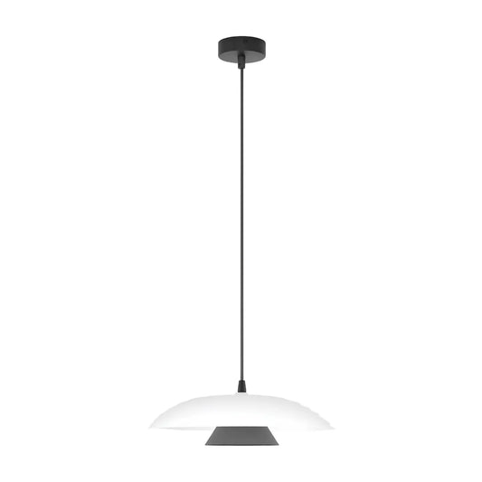 Emibig Babel Pendellampa Ø30 cm, Vit/Svart
