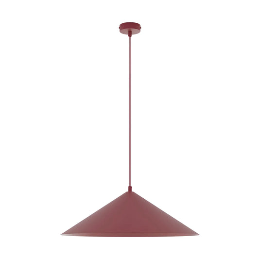 Emibig Mono Pendellampa Ø50 cm, Vinröd