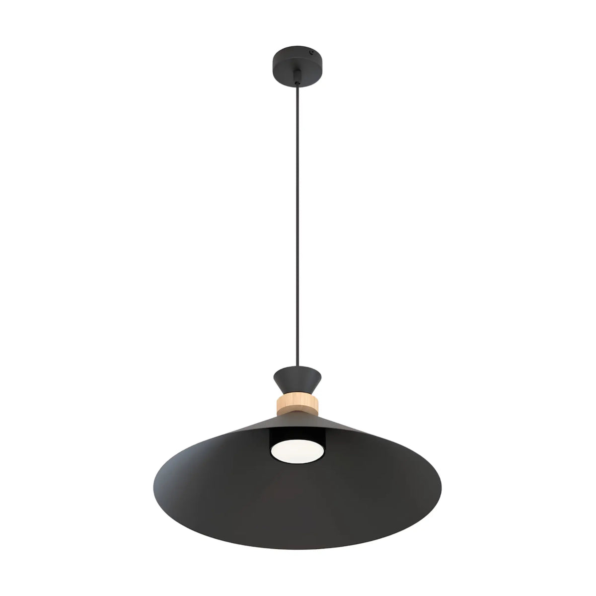 Emibig Olivo Pendellampa Ø40 cm, Svart