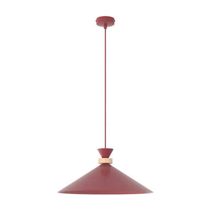 Emibig Olivo Pendellampa Ø40 cm, Vinröd