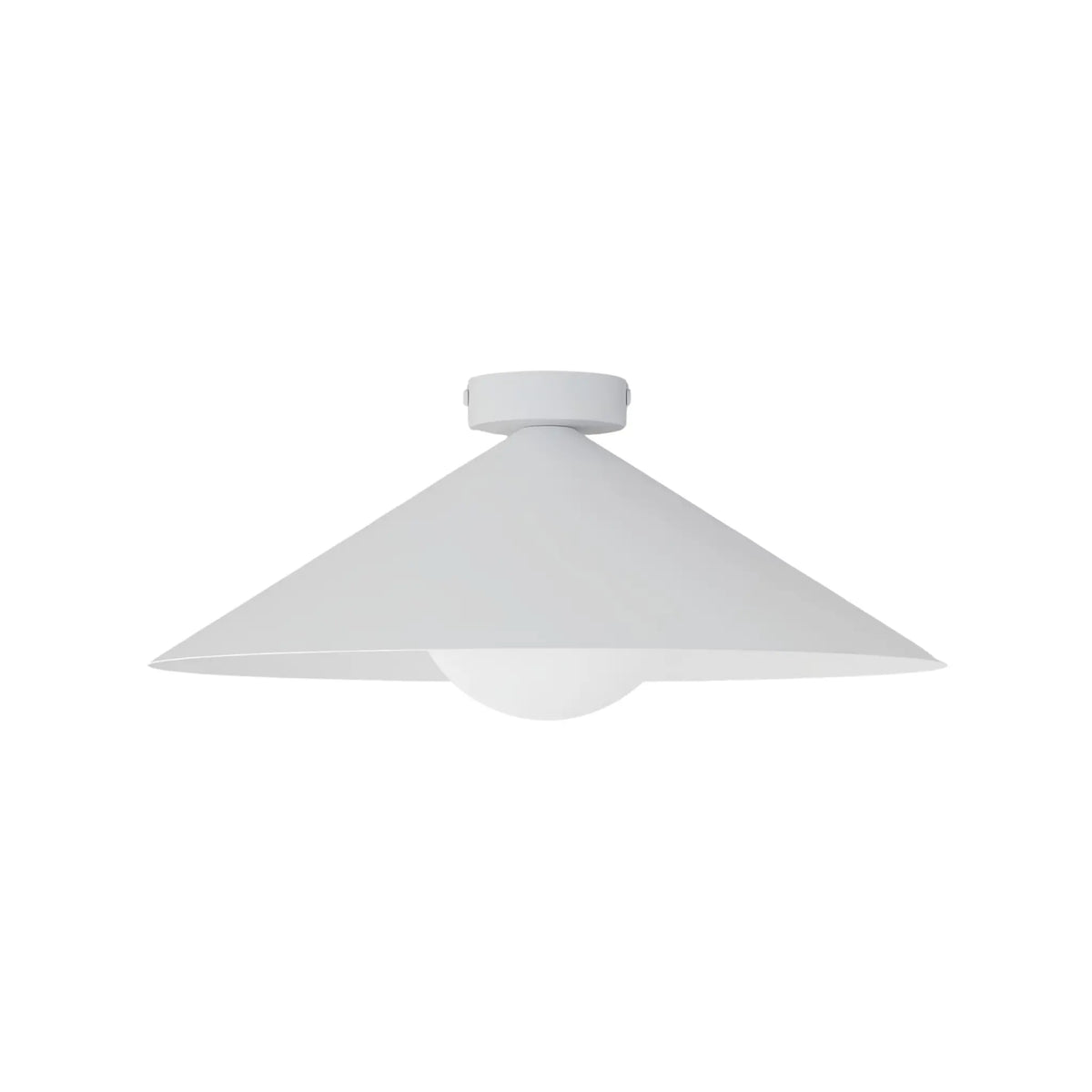 Emibig Mono Taklampa Ø40 cm, Vit