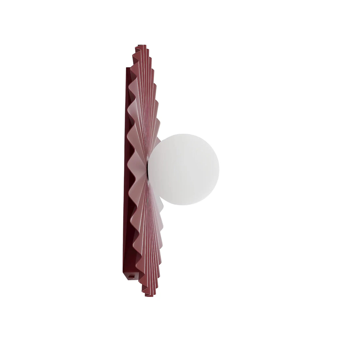 Emibig Umbra Vägglampa 35x35 cm, Vinröd