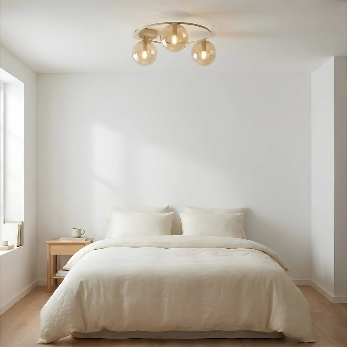 Emibig Sopra Taklampa 3-ljus Ø47 cm, Beige