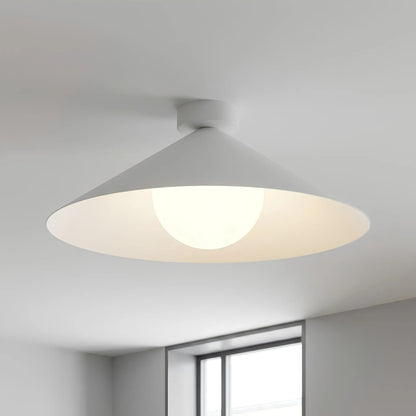 Emibig Mono Taklampa Ø40 cm, Vit
