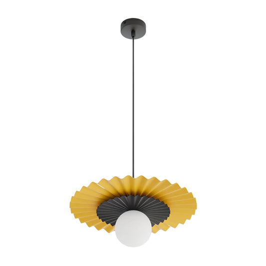 Emibig Umbra Pendellampa Ø35 cm, Svart/Orange
