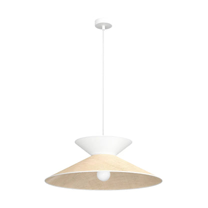 Emibig Softa Pendellampa Ø50 cm, Vit